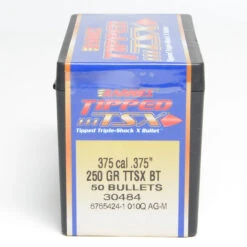 Barnes .375 / 36 250 Grain Tipped Triple-Shock X-Boat Tail Bullet (50 Ct.)