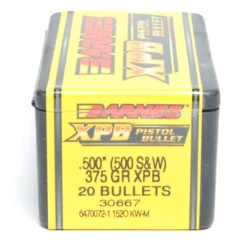 Barnes .500 / 50 375 Grain X Pistol Bullet (20 Ct.)