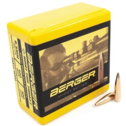 Berger .264 / 6.5mm 120 Grain Target Boat Tail (100 Ct.)