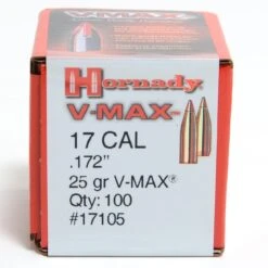 Hornady .172 / 17 25 Grain V-Max (100 Ct.)