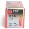 Hornady .257 / 25 110 Grain FTX (Flex Tip) (100 Ct.) -Best Ammunition Shop HOR2542 e1581029685667