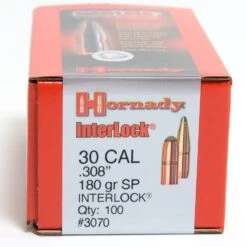 Hornady .308 / 30 180 Grain Soft Point (100 Ct.)