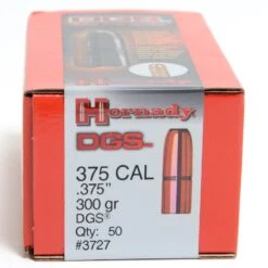 Hornady .375 / 375 300 Grain DGS (Dangerous Game Solid) (50 Ct.)