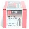Hornady .452 / 45 250 Grain FTX (Flex Tip) (50 Ct.) -Best Ammunition Shop HOR45201 e1579562875558