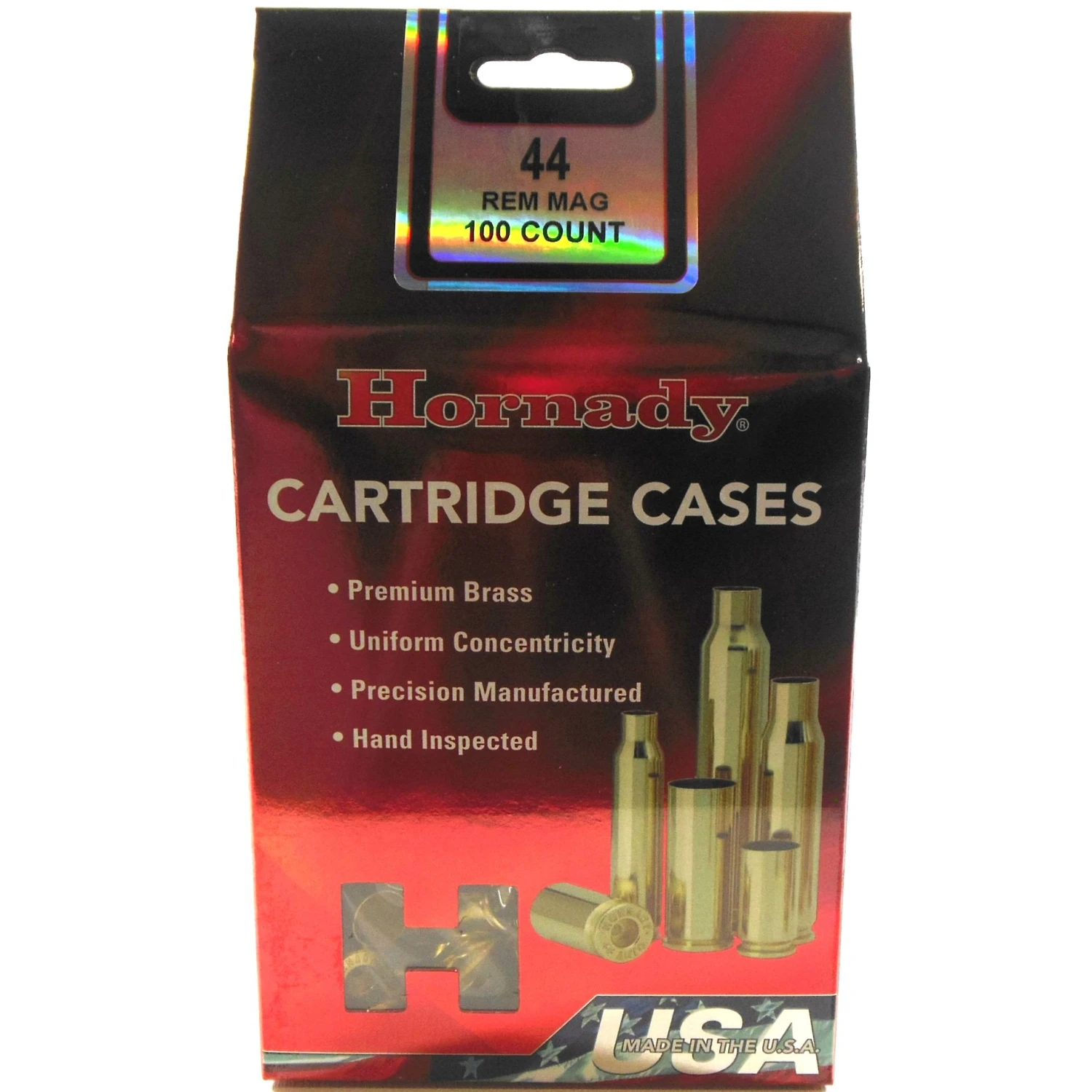 Hornady Brass Unprimed 44 Rem Mag (100) 3 Hornady Brass Unprimed 44 Rem Mag (100)