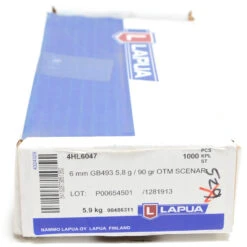 Lapua .243 / 6mm 90 Grain Hollow Point Boat Tail (1000 Ct.)