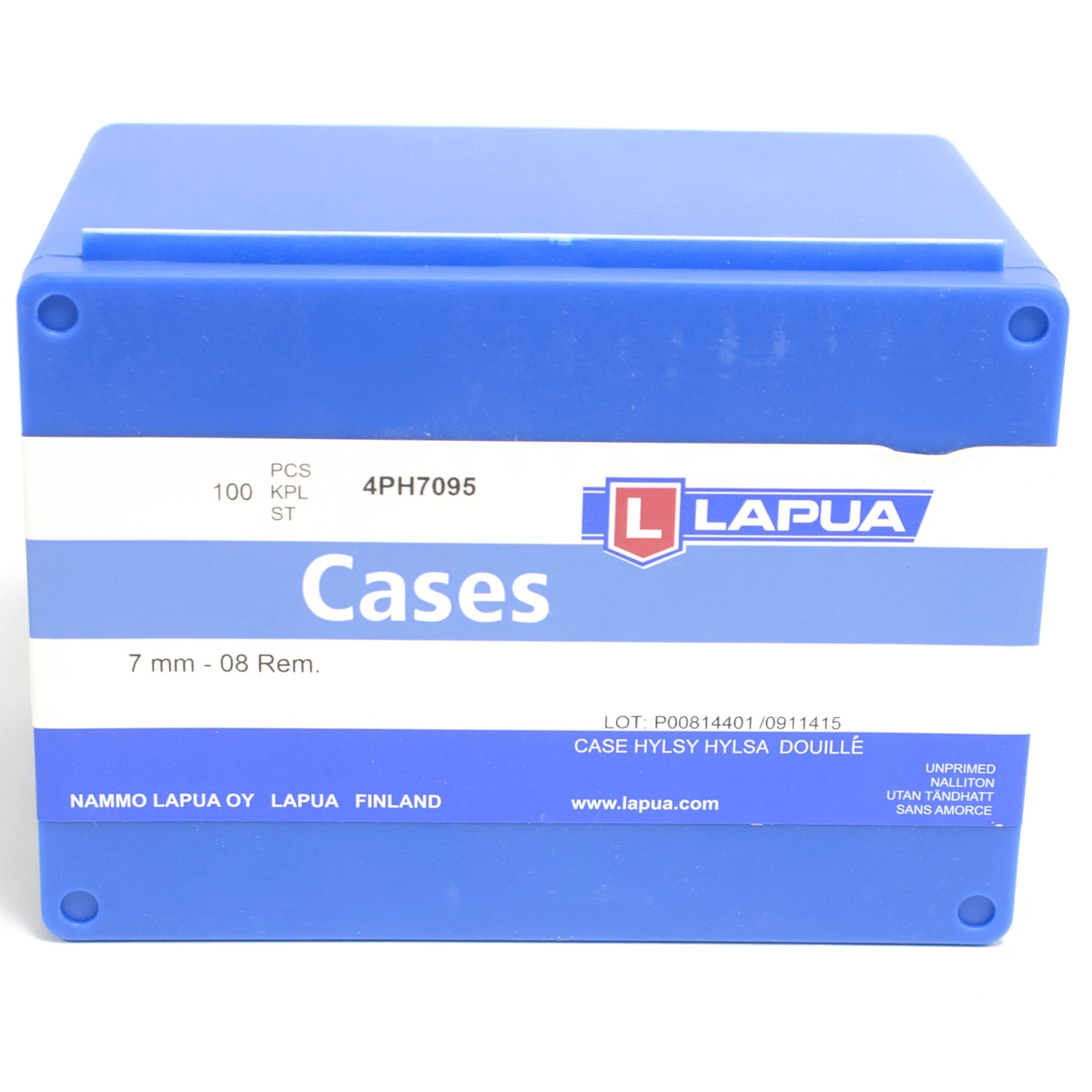 Lapua 7mm-08 Rem (100) 3 Lapua 7mm-08 Rem (100)