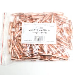 Prvi .323 / 8mm 198 Grain Full Metal Jacket Boat Tail (50 Ct.)