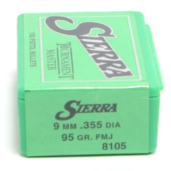Sierra .355 / 9mm 95 Grain Full Metal Jacket (100 Ct.)