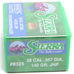 Sierra .357 / 38 140 Grain Jacketed Hollow Point (100 Ct.)