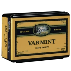 Speer .224 / 22 45 Grain Spitzer (100 Ct.)