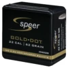 Speer .224 / 22 62 Grain Gold Dot Soft Point (100 Ct.) 1 Speer .224 / 22 62 Grain Gold Dot Soft Point (100 Ct.) -Best Ammunition Shop SPR22462GDB