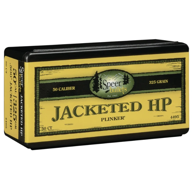 Speer .500 / 50 AE 325 Grain Hollow Point (50 Ct.) 3 Speer .500 / 50 AE 325 Grain Hollow Point (50 Ct.)