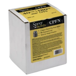 Speer .400 / 40-10mm 180 Grain Copper Platted Flat Nose (500 Ct.)
