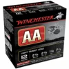 Winchester 12 Ga 1 1/8 Oz #7.5 2 3/4" AA 1145 FPS Ammunition (25 Rounds) -Best Ammunition Shop AA127 1 e1615480524118