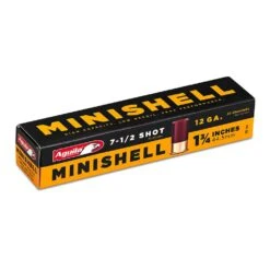 Aguila 12 Gauge MINISHELL 1 3/4 Inch #7.5 Shot Ammunition (20 Rounds)
