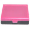 Berrys Ammo Box 10mm/45Acp Snap Hinged 100 Pink/Black 50/Cs -Best Ammunition Shop BRB00361 e1602083022252