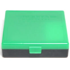 Berrys Ammo Box 10mm/45Acp Snap Hinged 100 Zombie Green/Black 50/Cs