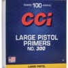 CCI Large Pistol Primer #300 (1000 Ct) -Best Ammunition Shop CCI300 1