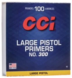 CCI Large Pistol Primer #300 (1000 Ct)
