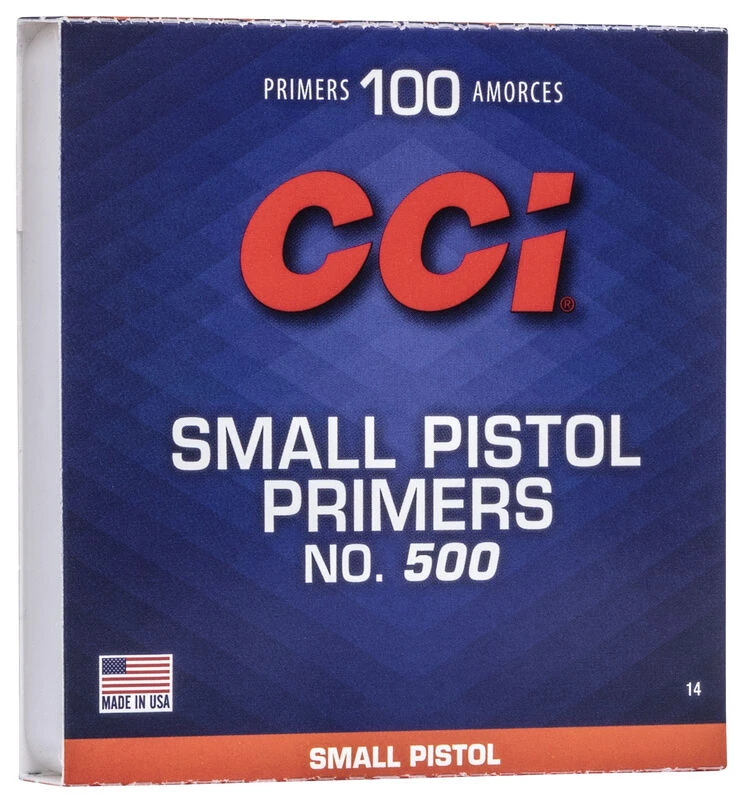 CCI #500 Small Pistol Primers (1000 Ct.) 3 CCI #500 Small Pistol Primers (1000 Ct.)