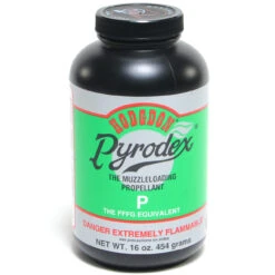 Hodgdon Pyrodex P (FFFG) Muzzleloading Powder (1 Lb Container)