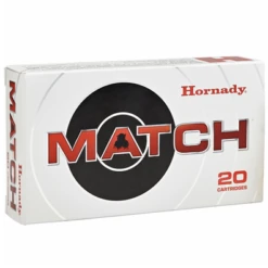 Hornady 308 Win 168 Grain ELD-M (Extremly Low Drag) Match Ammunition (20 Rounds)