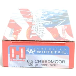 Hornady 6.5 Creedmoor 129 Grain Interlock American Whitetail Ammunition (20 Rounds)