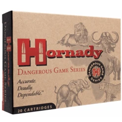 Hornady 404 Jeffery 400 Grain DGX Bonded (Dangerous Game EXpanding) Ammunition (20 Rounds)