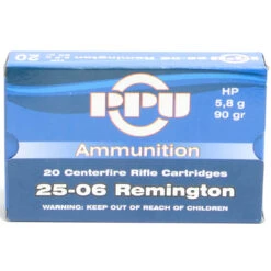 Prvi 25-06 Rem 90 Grain Hollow Point Ammunition (20 Rounds)