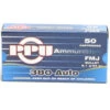 Prvi 380 ACP 94 Grain Full Metal Jacket Ammunition (50 Rounds) -Best Ammunition Shop PPA380ACP e1614282371691