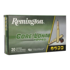 Remington 6.5 Creedmoor 129 Grain Core-Lokt Tipped Ammunition (20 Rounds)