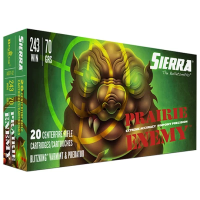 Sierra 243 Win 70 Grain BlitzKing Ammunition (20 Rounds) 3 Sierra 243 Win 70 Grain BlitzKing Ammunition (20 Rounds)