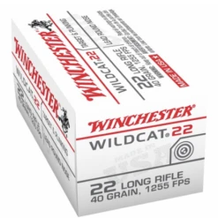 Winchester Wildcat 22 LR 40 Grain Lead Round Nose Ammunition (50 Rounds)