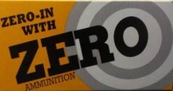 Zero 357 158 Grain Round Nose Reloaded Ammunition (50 Rounds)